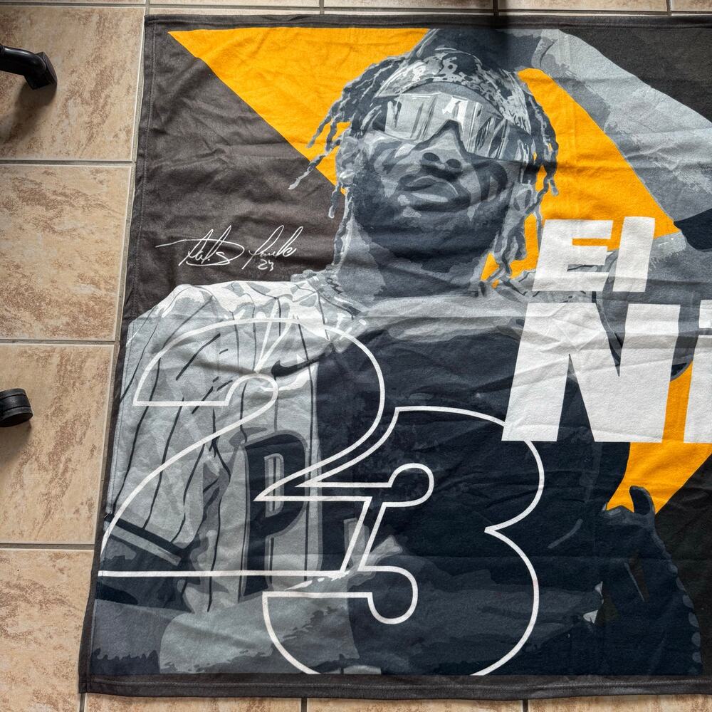 San Diego Padres‎ Fernando Tatis Jr. #23 El Nino Blanket Petco Park MLB Baseball - Picture 6 of 7